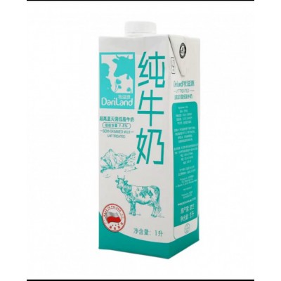 波兰原装进口牧滋源 低脂 纯牛奶1L 装图2