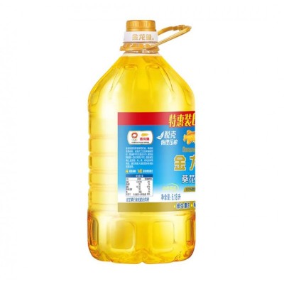 金龙鱼 精选葵花籽油一级压榨特惠装 6.18L/桶图2