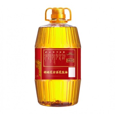 胡姬花土榨风味古法花生油传承古法双料压榨技艺精髓 5L/桶图3