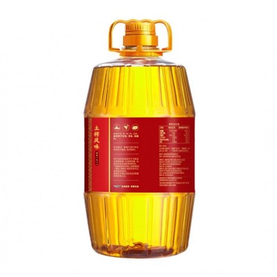 胡姬花土榨风味古法花生油传承古法双料压榨技艺精髓 5L/桶图2
