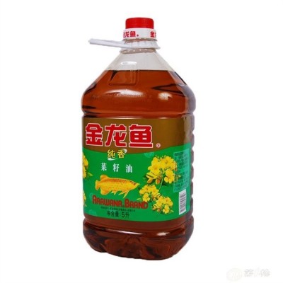 金龙鱼5L/桶醇香菜籽油 纯正菜籽油图4