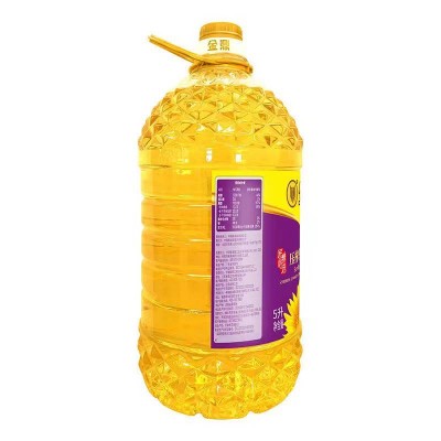 金鼎葵花籽油压榨葵花籽油  欧洲原料 阳光葵香5L/桶图2