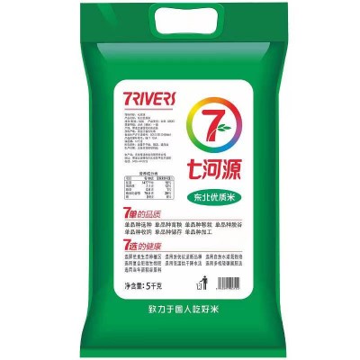 七河源东北优质大米 致力于全国人民吃好米 东北大米5kg/袋图3