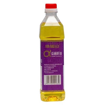 侏儒山100%纯亚麻籽油900ml/瓶图2