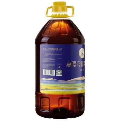 天府菜油高原菜籽油 礼盒装5L/桶图5
