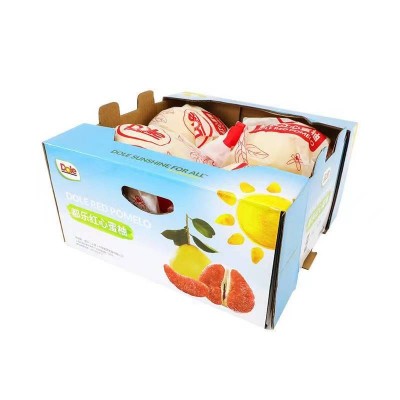 福建红心蜜柚4粒装约4kg/盒装图3