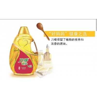 刀唛压榨玉米油一级花生油2L/桶图5