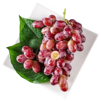 红提新鲜水果红提子无核甜应季水果孕妇水果 1kg / 盒图2