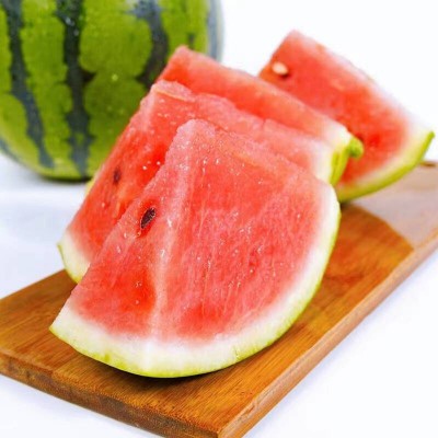 现摘麒麟西瓜 应季新鲜水果薄皮大西瓜 尝鲜装1只 单粒4kg起/箱图6