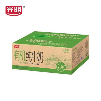光明有机纯牛奶200ml*20盒图4