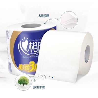 心相印 特柔系列卷纸4层140g 27卷/箱图4