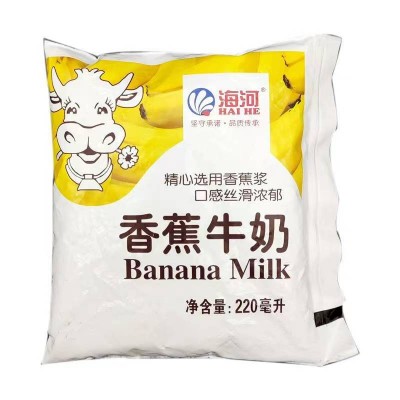 海河香蕉牛奶 220ml*10包图2