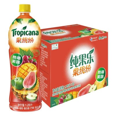 百事果缤纷热带美味整箱1.25L*8多种口味可选图2