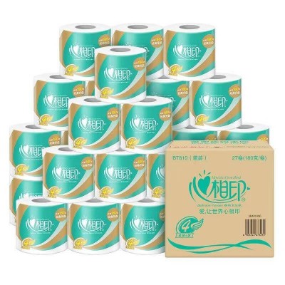 心相印心柔卷纸卫生纸  4层180g*27卷/箱图6