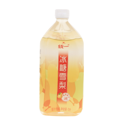 统一冰糖雪梨1L*2瓶/8瓶整箱梨汁饮料畅饮装雪梨味饮品图2