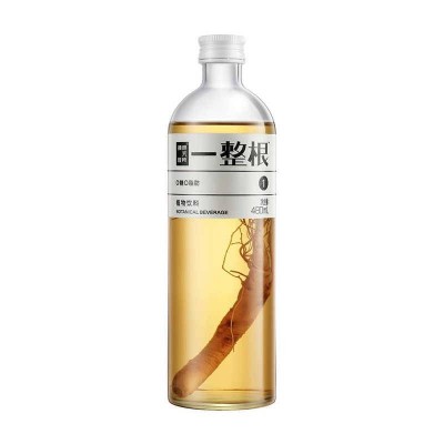 一整根人参水组合480ml*3瓶硬核颜究所熬夜水天然植物饮料罗森同款图2