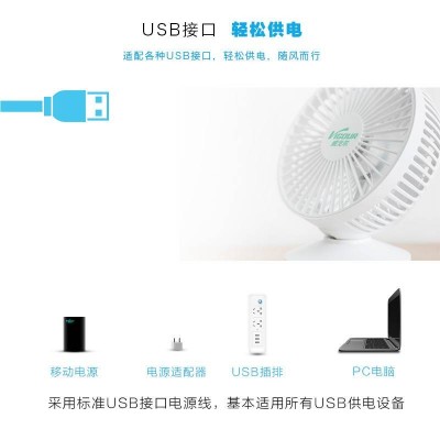 威戈尔USB驱动迷你风扇18-1B图2