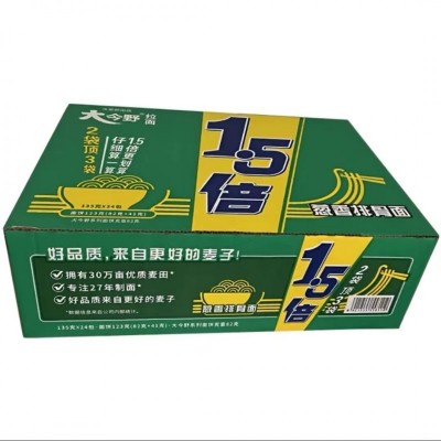 今麦郎大今野1.5倍葱香排骨面132g*24袋/箱图4