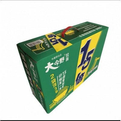 今麦郎大今野1.5倍葱香排骨面132g*24袋/箱图3