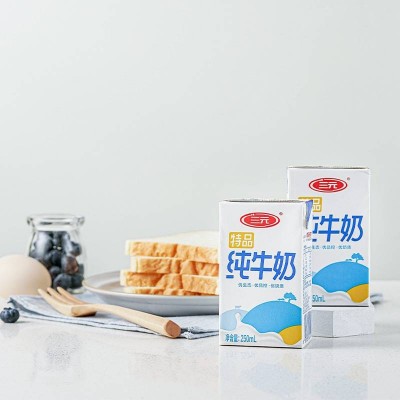 三元利乐砖特品纯牛奶 250ml*12盒 整箱装图3