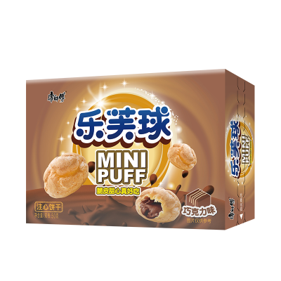 康师傅乐芙球 巧克力味 50g*10盒 整箱装图5