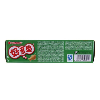 好丽友好多鱼 鲜香海苔味 33g*5盒 整箱装图5