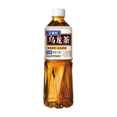三得利无糖低糖乌龙茶500ml*15瓶整箱沁柠水蜜桃风味饮料果味饮料图4