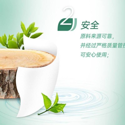 洁云自由森林2层300米*12卷大卷纸图5