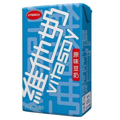 维他奶原味豆奶250ml*6盒巧克力椰子黑豆奶维他柠檬茶多口味批发图4