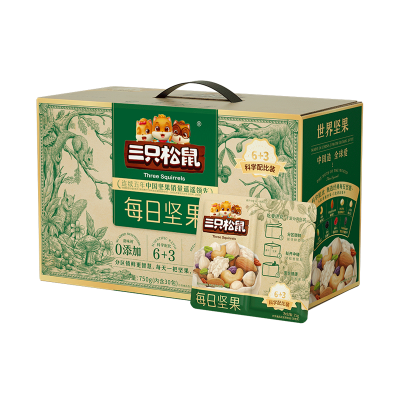 三只松鼠每日坚果 通用款 750g*1箱图4