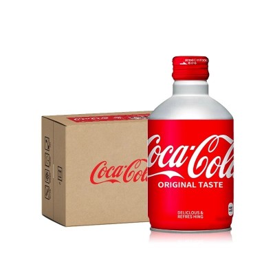 日本进口CocaCola可口可乐碳酸饮料汽水子弹头铝罐装 1件装图4
