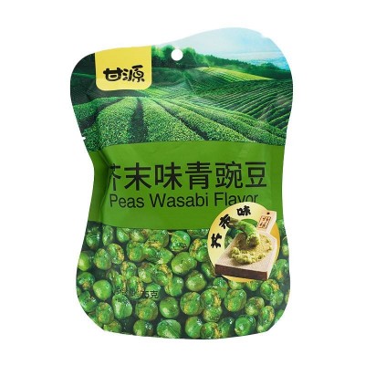 甘源青豆 芥末味 75g*6袋 整箱装图5