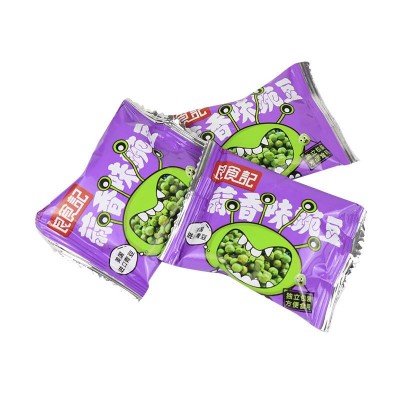 良食记豌豆 蒜香味 108g*5袋 整箱装图3