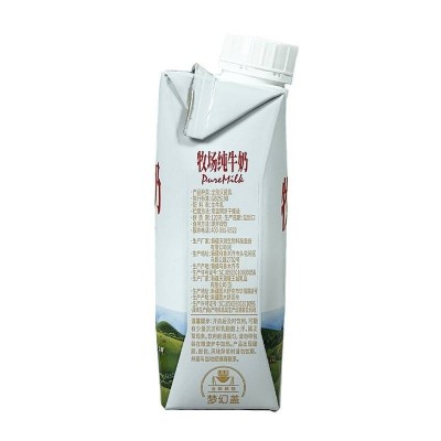 天润兵团牧场梦幻盖纯牛奶4.0g 250ml*10盒 整箱装图4
