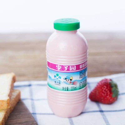 李子园草莓风味甜牛奶乳饮料 225ml*20瓶 整箱装图3