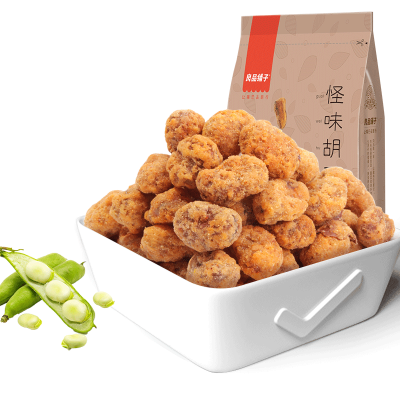 良品铺子 怪味胡豆重庆特产 麻辣味蚕豆120g图4