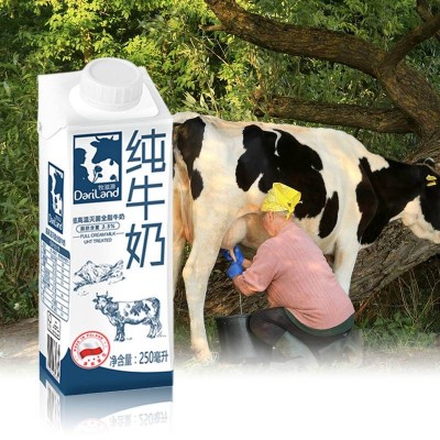 波兰进口牧滋源全脂牛奶 250ml*12盒 整箱装（十件起订）图6