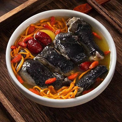 京觅跑步鸡 白凤乌骨鸡1kg  土鸡整鸡图2