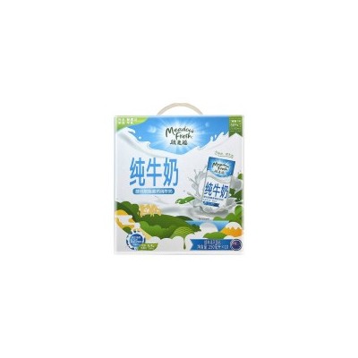 纽麦福部分脱脂高钙纯牛奶礼盒 250ml*10盒 整箱装图5