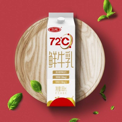 三元每日鲜72°C鲜牛乳 950ml*6盒整箱图6