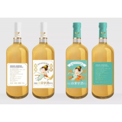 南果姑娘祝家南果梨酒8%vol-1500ml瓶低度甜酒果香浓郁聚会送礼图5