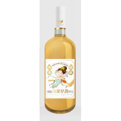 南果姑娘祝家南果梨酒8%vol-1500ml瓶低度甜酒果香浓郁聚会送礼图3