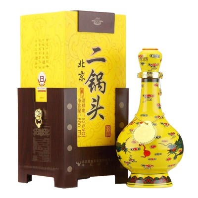 牛栏山二锅头52度经典（黄龙）500ml*6瓶清香型整箱装高度白酒图3