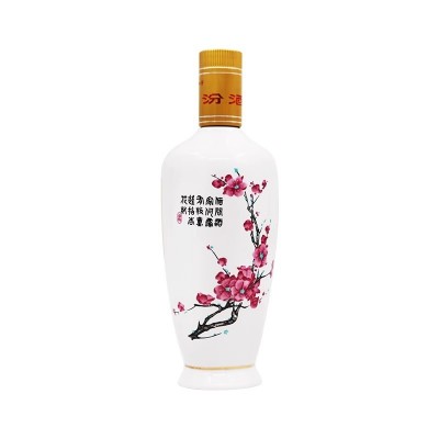山西杏花村汾酒53度出口白瓷瓶汾酒500ml*6瓶 清香型国产白酒图3