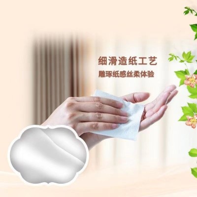 清风欧院纸巾抽纸24包100抽原木纯品面巾纸卫生纸图4