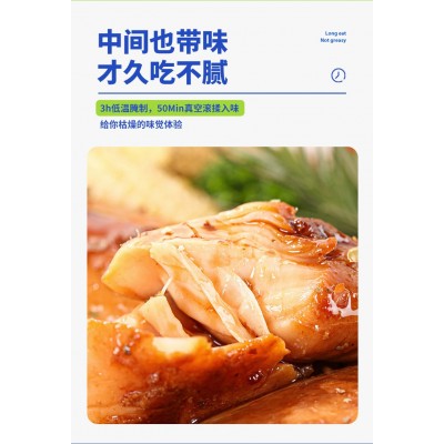 鸡胸肉即食健身代餐0减低脂肪肥增肌专用餐卡饱腹速轻食零主食品25袋图2