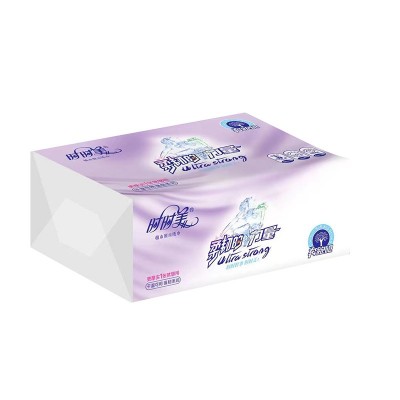 时时美大码5层360抽20包原木纯品盒装抽纸商务会议抽纸家用抽面巾图7