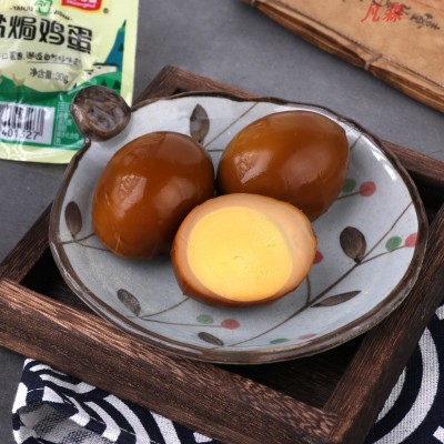 双汇香卤鸡蛋即食盐焗鸡蛋卤蛋泡面搭档办公休闲小吃零食30克*10整盒图4