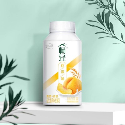 伊利畅轻风味发酵乳 燕麦+黄桃味 250g*10瓶 整箱装图4