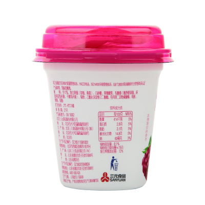 三元大果块酸牛奶 草莓+桑甚味 260g*12杯 整箱装图3